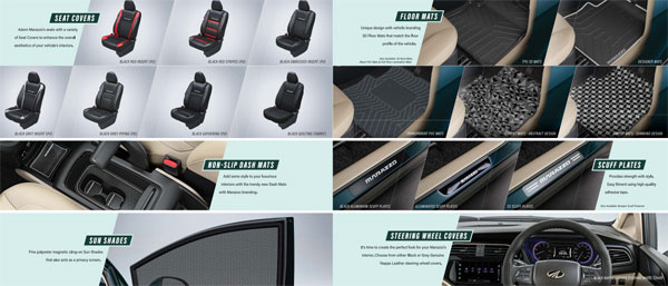 Mahindra Marazzo Accessories List: Body Kits, Chrome, Roof Carrier, Bumper Guards, Seating & More