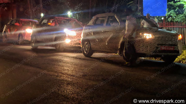 Mahindra S201 Compact SUV Spotted Testing