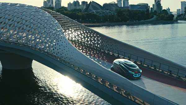 Mercedes Vision Urbanetic Autonomous Electric Van Concept — Shape-Shifting Monster, Literally