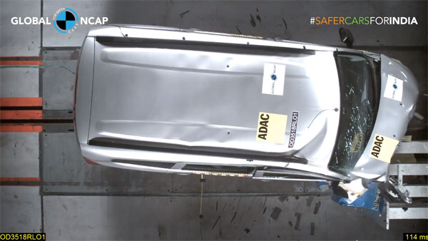 Renault Lodgy Crash Test: Global NCAP Ratings, Results And Video