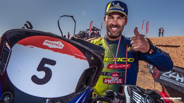 PanAfrica Rally Results: Sherco TVS Factory Rally Team’s Michael Metge Wins