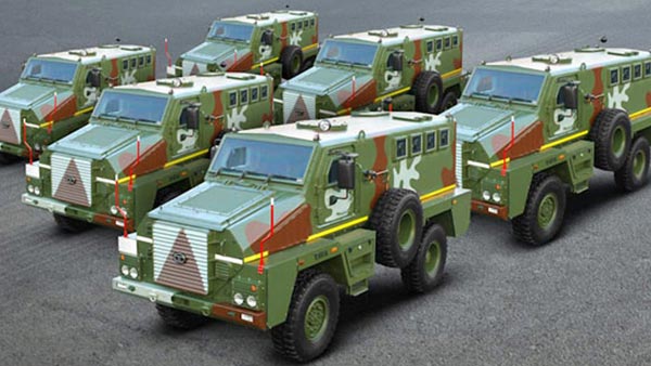 Tata Motors Showcases Two Indigenously Built Defence Vehicles
