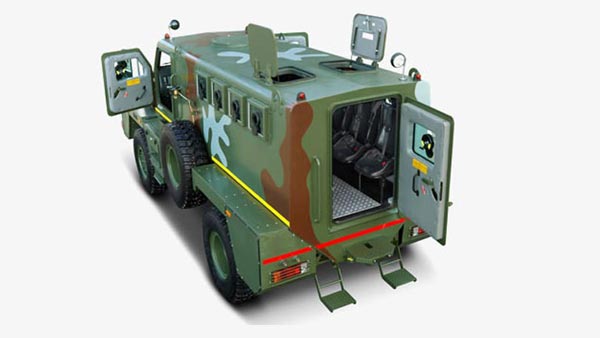 Tata Motors Showcases Two Indigenously Built Defence Vehicles