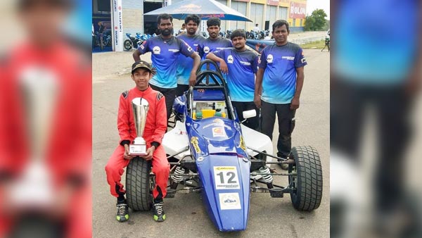 Tijil Rao Secures His First Victory At The JK Tyre FMSCI National Racing Championships