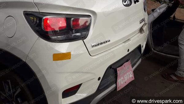 Mahindra KUV100 NXT AMT Spotted Testing In Bangalore