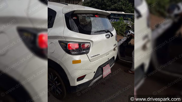 Mahindra KUV100 NXT AMT Spotted Testing In Bangalore