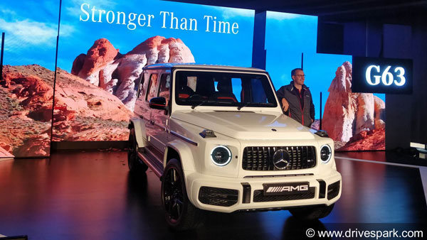 Mercedes-AMG G63 2018 Launched In India; Priced At 2.19 Crore