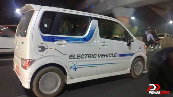 Maruti Suzuki WagonR Electric Spotted Testing Again; Launch Expected In 2020