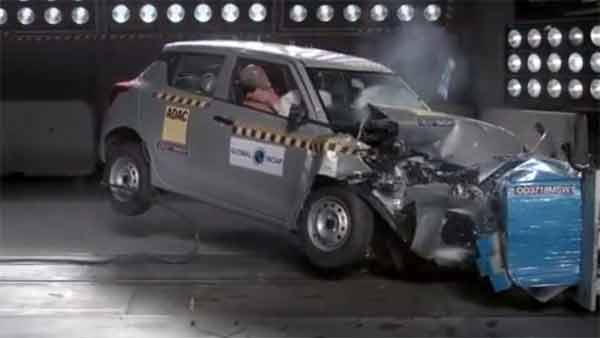 New Maruti Swift Crash Test: Global NCAP Ratings, Results And Video New Maruti Swift Crash Test: Global NCAP Ratings, Results And Video