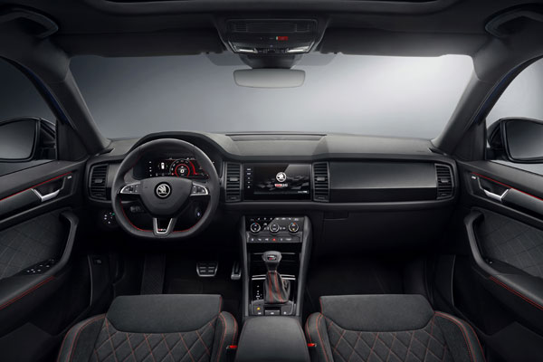 Skoda Kodiaq RS Revealed Ahead Of Paris Debut