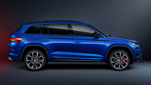 Skoda Kodiaq RS Revealed Ahead Of Paris Debut