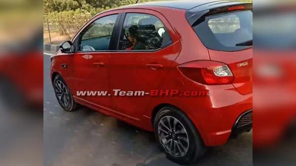 Production-Spec Tata Tiago JTP Spotted Testing Ahead Of Launch