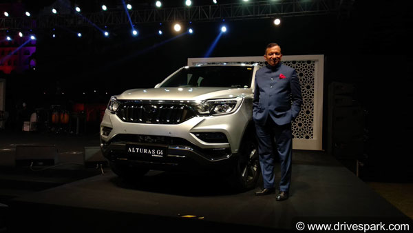 Mahindra Alturas G4 Launched In India; Prices Start At Rs 26.95 Lakh