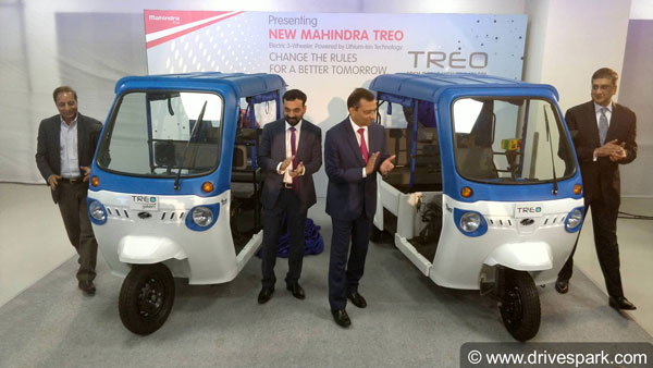 Mahindra Treo Electric Three-Wheeler Launched; Prices Start At Rs 1.36 Lakh