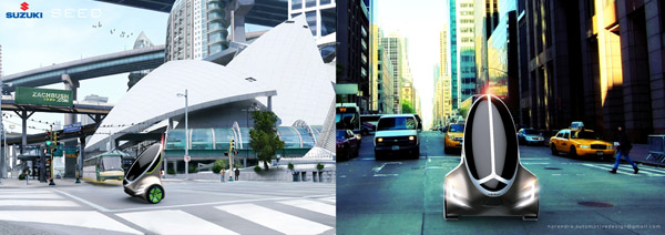 Suzuki Seed Concept — An Autonomous Mobility Solution By Narendra Singh Chhetri