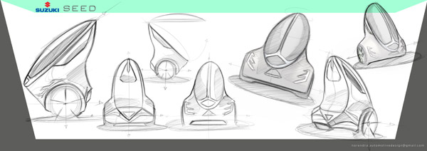 Suzuki Seed Concept — An Autonomous Mobility Solution By Narendra Singh Chhetri