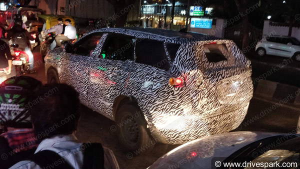 Tata Harrier Seven-Seater Spy Pics: Spotted Testing In Bangalore