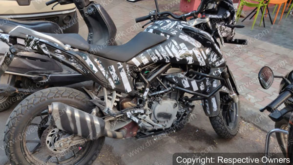 KTM 390 Adventure Spy Pics