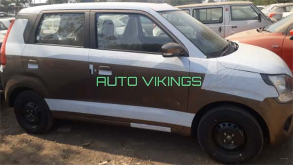 New Maruti WagonR AMT Spied