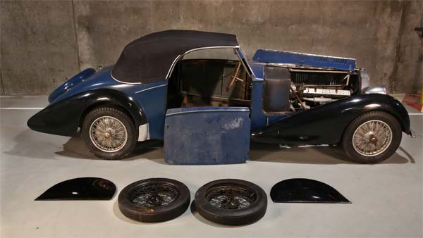 Three Vintage Bugatti Cars Worth $1 Million Discovered In Belgian Barn Find