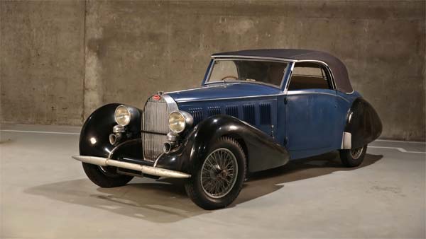 Three Vintage Bugatti Cars Worth $1 Million Discovered In Belgian Barn Find