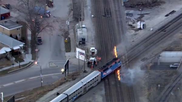 Coldwave Effect: Railway Tracks Set On Fire