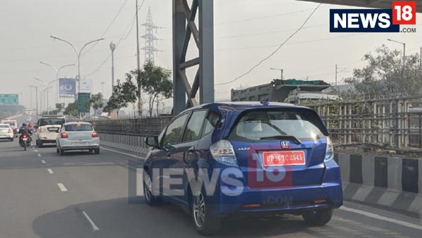 honda jazz electric spy pics