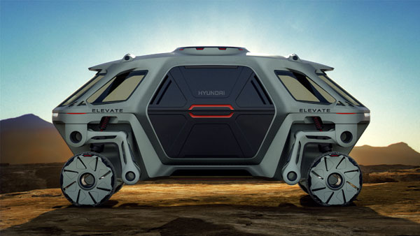 Hyundai Elevate: The Walking Car Concept From Hyundai Cradle