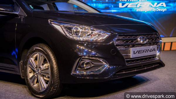 Hyundai Verna Facelift Spotted Testing: Launch in 2020