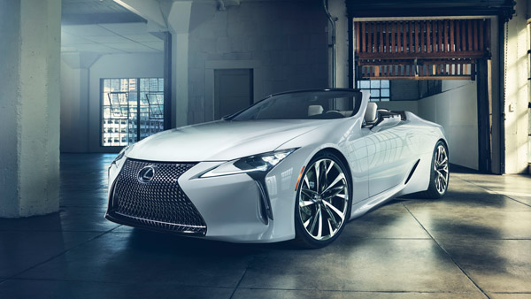 2019 Detroit Auto Show: New Lexus LC Convertible Concept Unveiled; Specs, Performance & Images