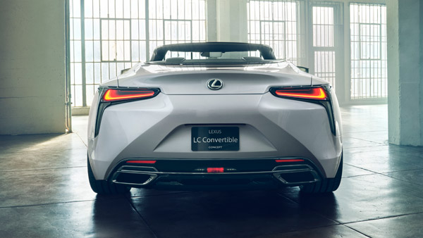2019 Detroit Auto Show: New Lexus LC Convertible Concept Unveiled; Specs, Performance & Images