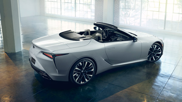 2019 Detroit Auto Show: New Lexus LC Convertible Concept Unveiled; Specs, Performance & Images