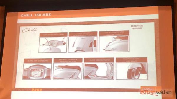 UM Chill 150 ABS Scooter