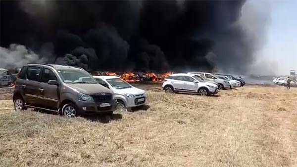 Bangalore Air show 2019 Fire Accident