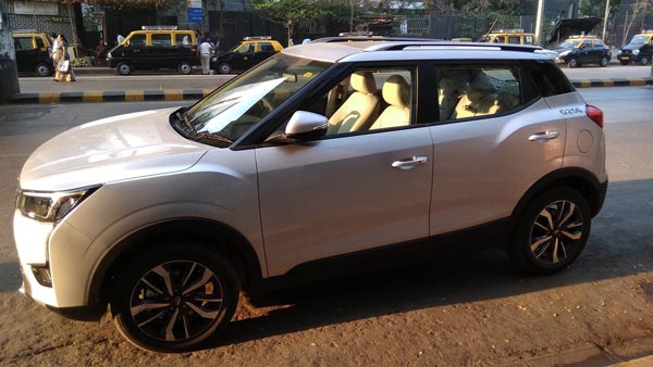 Mahindra xuv300 amt spy pics