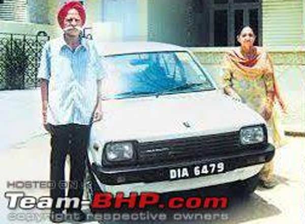 The First Ever Maruti 800 gets Restored