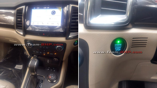 new ford endeavour facelift spy pics