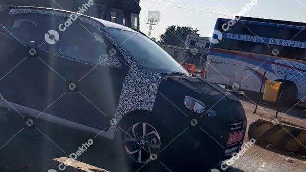 2019 Hyundai Grand i10 Spied Testing