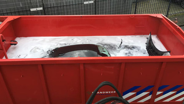 BMW i8 Catches Fire In The Netherlands BMW i8 Catches Fire In The Netherlands