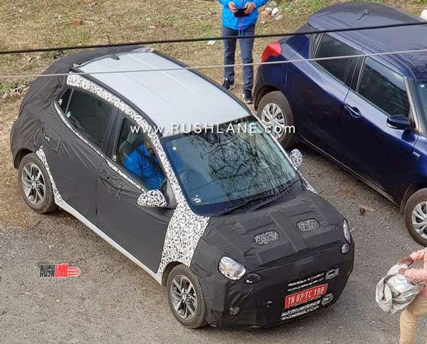 hyundai i10 spy pics