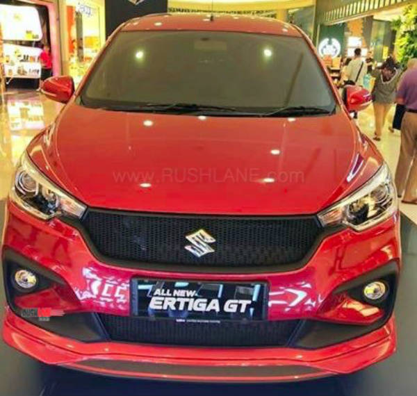 Maruti Suzuki Ertiga GT Images Leaked