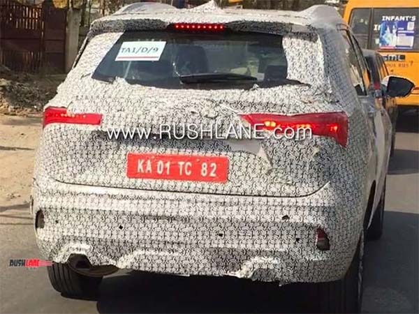 MG Hector Latest Spy Pics