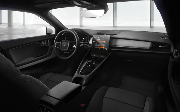 polestar 2 interior