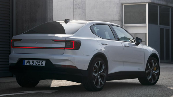 polestar 2 rear three quarter profile