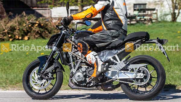 Next Gen KTM Duke 390 Spotted Testing