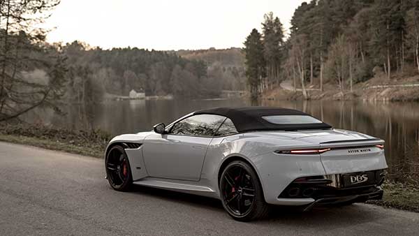 aston martin dbs superleggera volante rear
