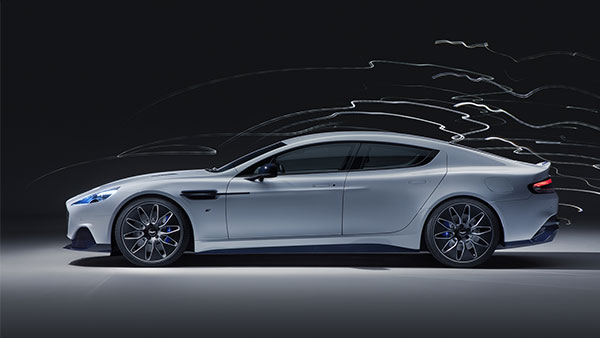 aston martin rapide e side profile