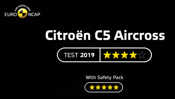 Citroen C5 Aircross Euro NCAP Crash Test
