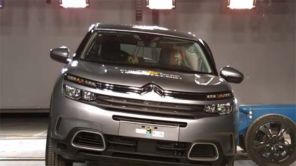 Citroen C5 Aircross Euro NCAP Crash Test