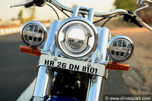 harley davidson softail deluxe headlights